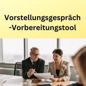 Vorstellungsgespräch-Vorbereitungstool